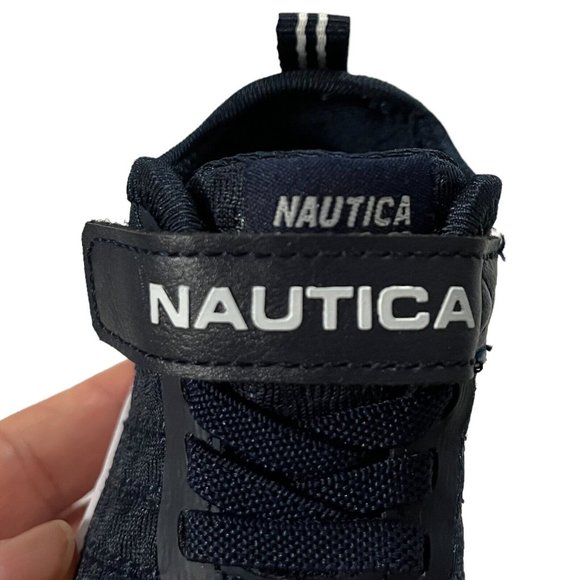 Nautica Baby Infant Boys Sneakers Size 5 Navy Blue Lightweight Comfortable Shoes - Picture 9 of 12
